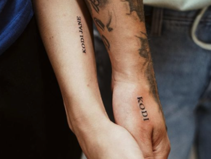 14 amazing tattoos inspired by lyrics